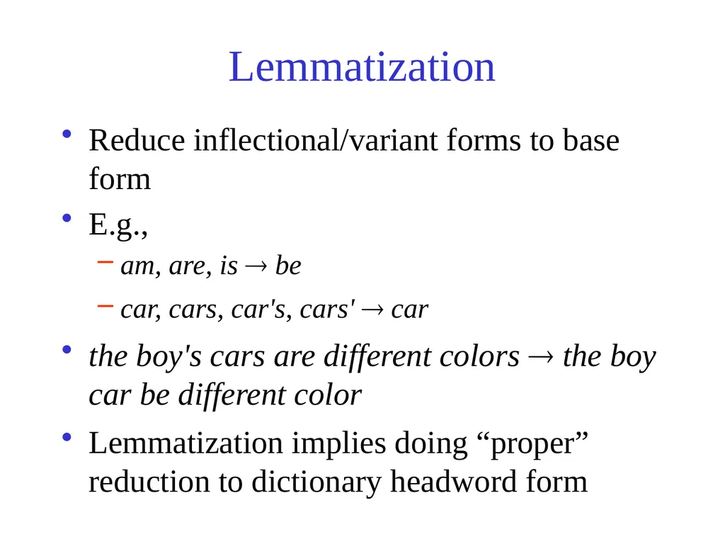 Text Processing, Tokenization, & Characteristics - slide 37 of 114