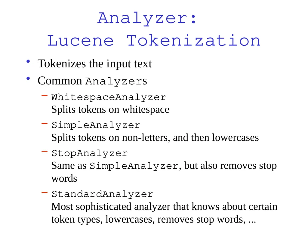Text Processing, Tokenization, & Characteristics - slide 59 of 114