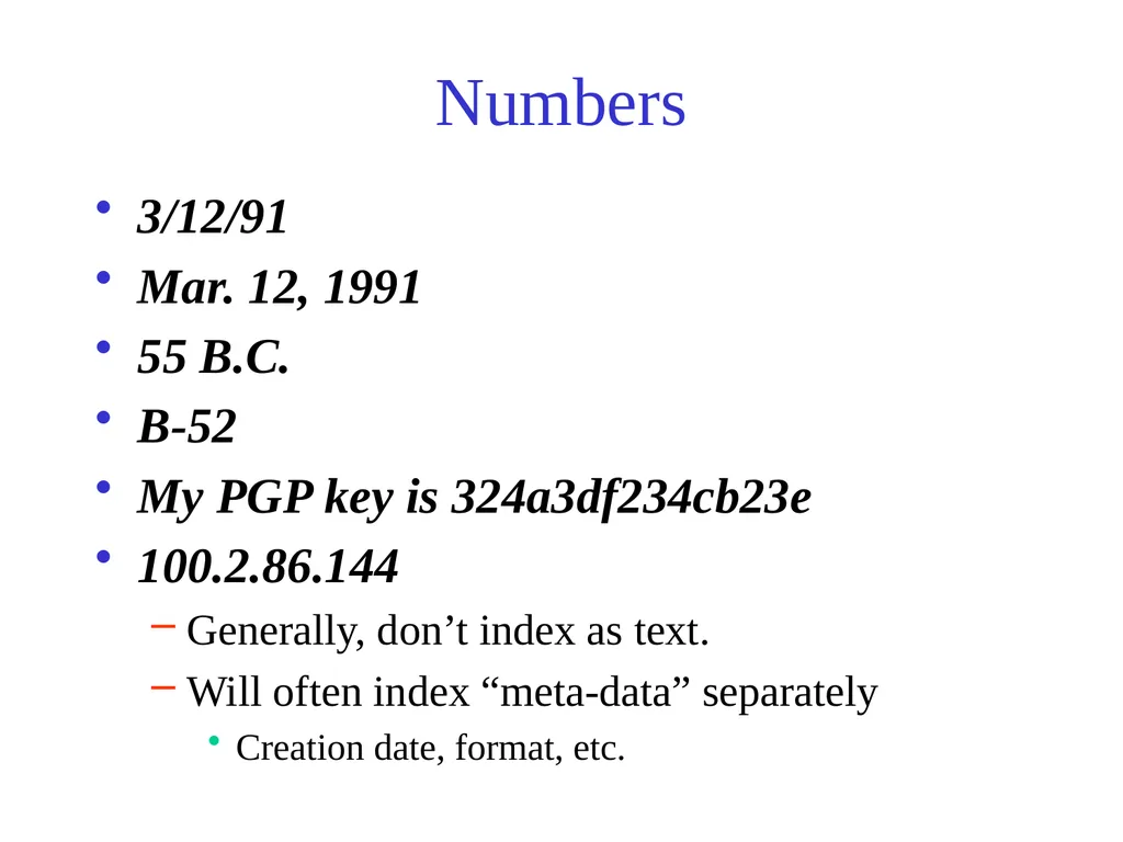 Text Processing, Tokenization, & Characteristics - slide 27 of 114