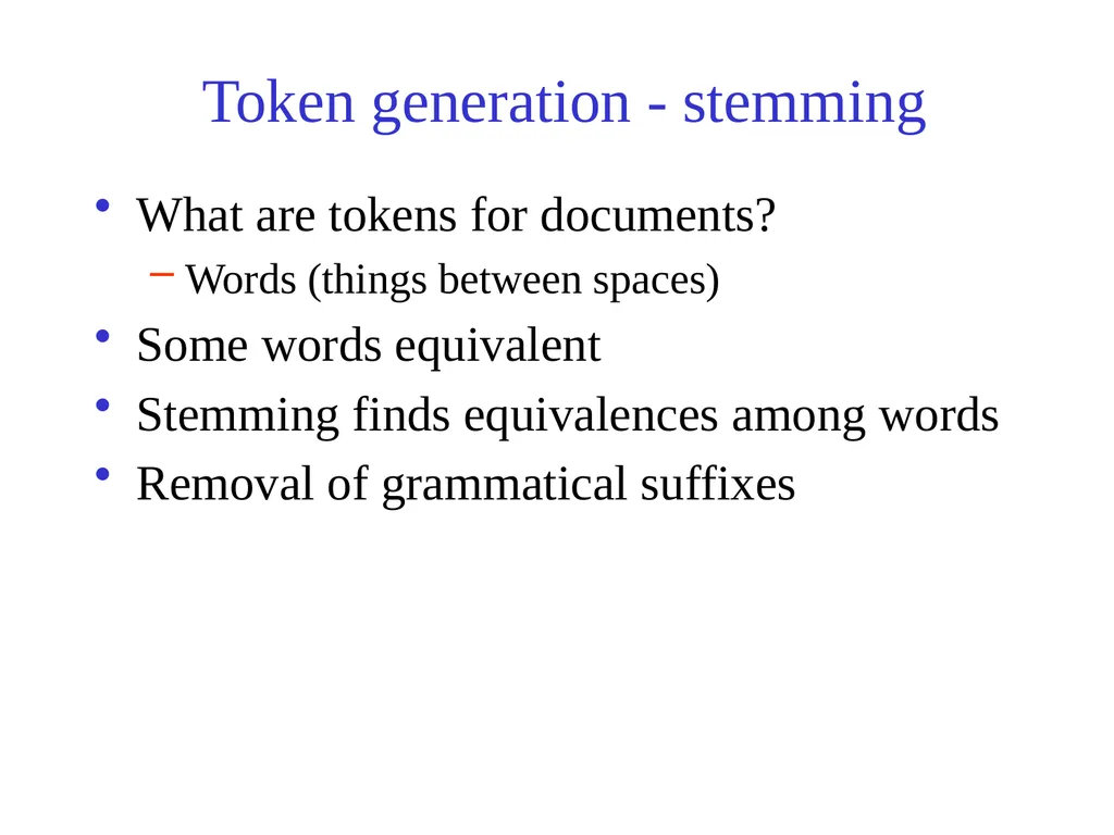 Text Processing, Tokenization, & Characteristics - slide 56 of 114