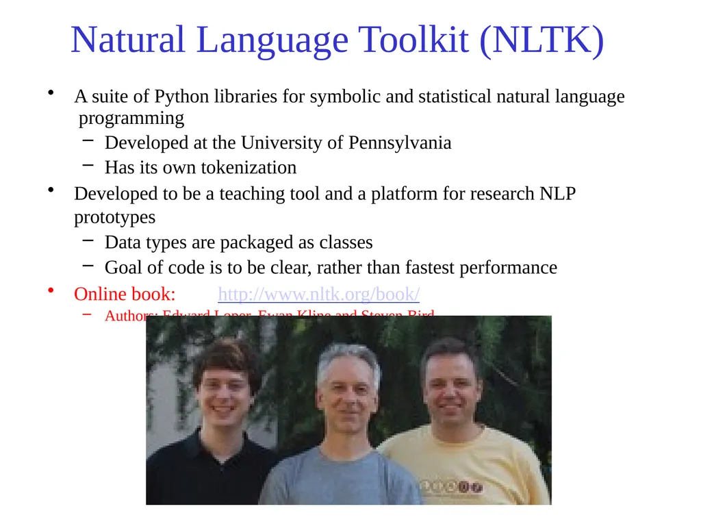 Text Processing, Tokenization, & Characteristics - slide 23 of 114