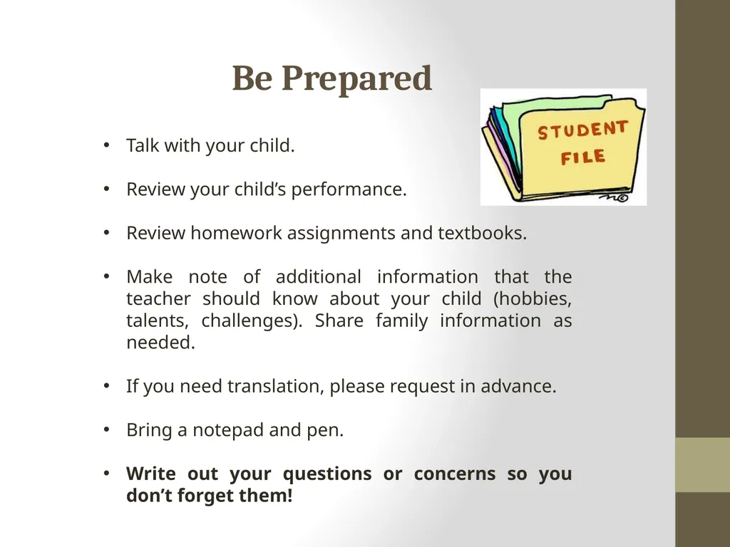 Building Successful Home-School Communication - slide 5 of 12