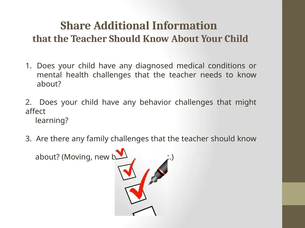 Building Successful Home-School Communication - slide 8 of 12