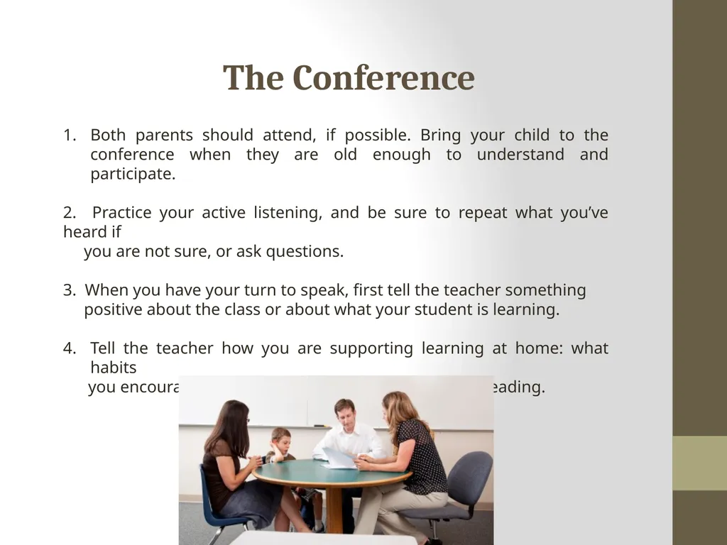Building Successful Home-School Communication - slide 10 of 12