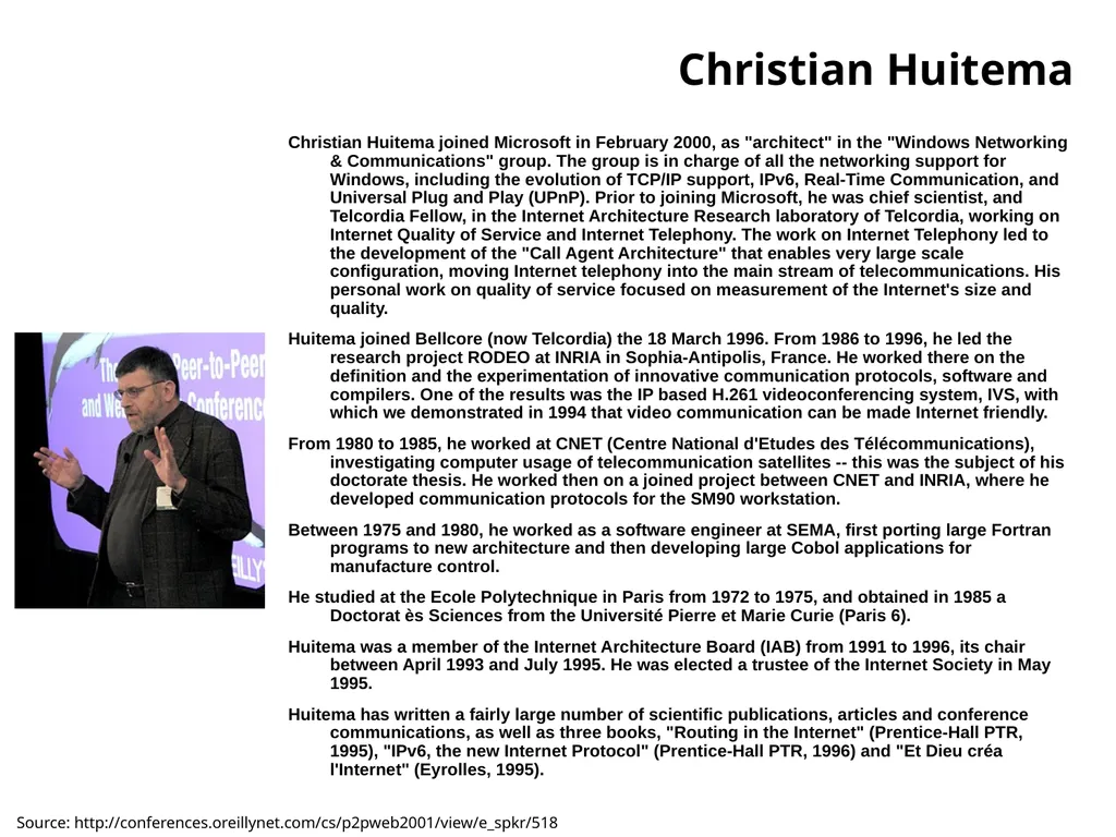 Agenda Introduction Internet History Internet - slide 34 of 50