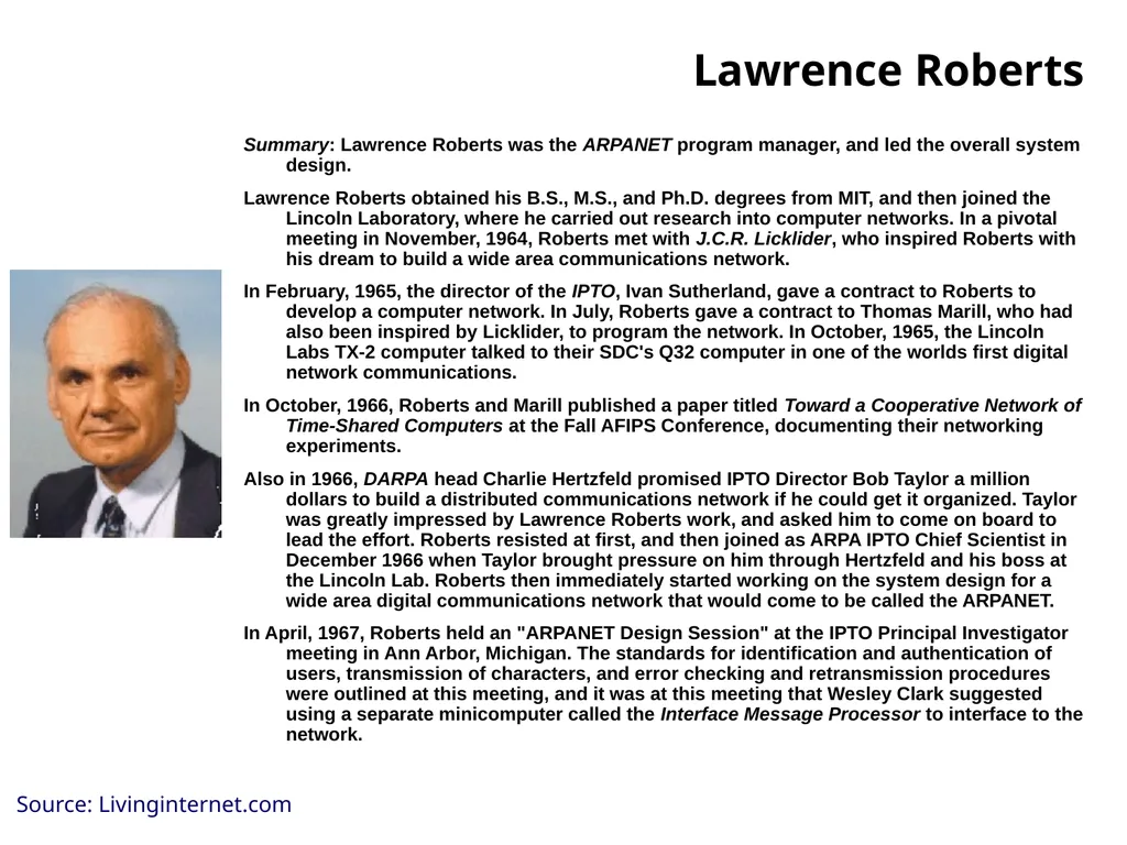 Agenda Introduction Internet History Internet - slide 26 of 50