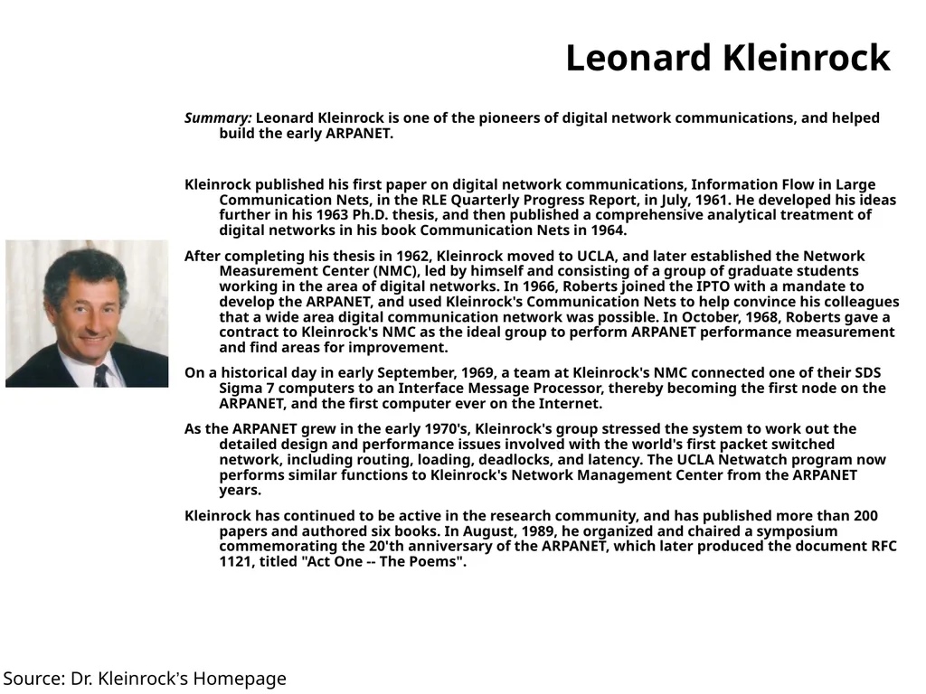 Agenda Introduction Internet History Internet - slide 25 of 50