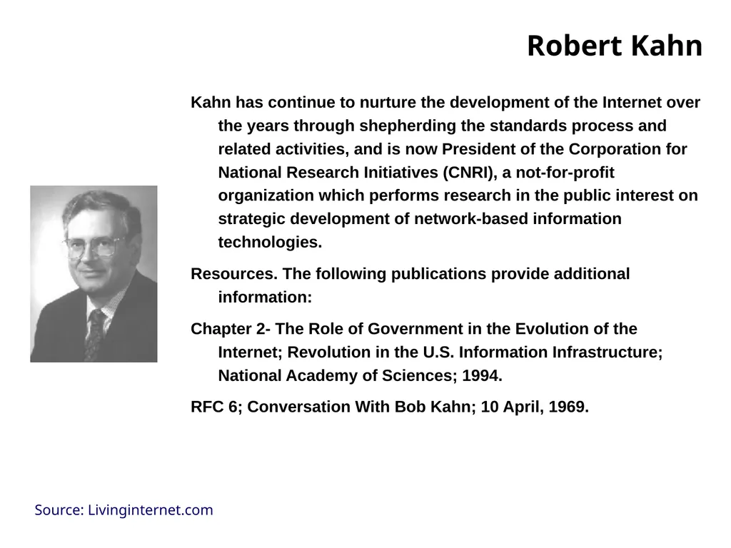 Agenda Introduction Internet History Internet - slide 33 of 50