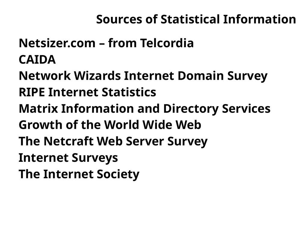 Agenda Introduction Internet History Internet - slide 49 of 50
