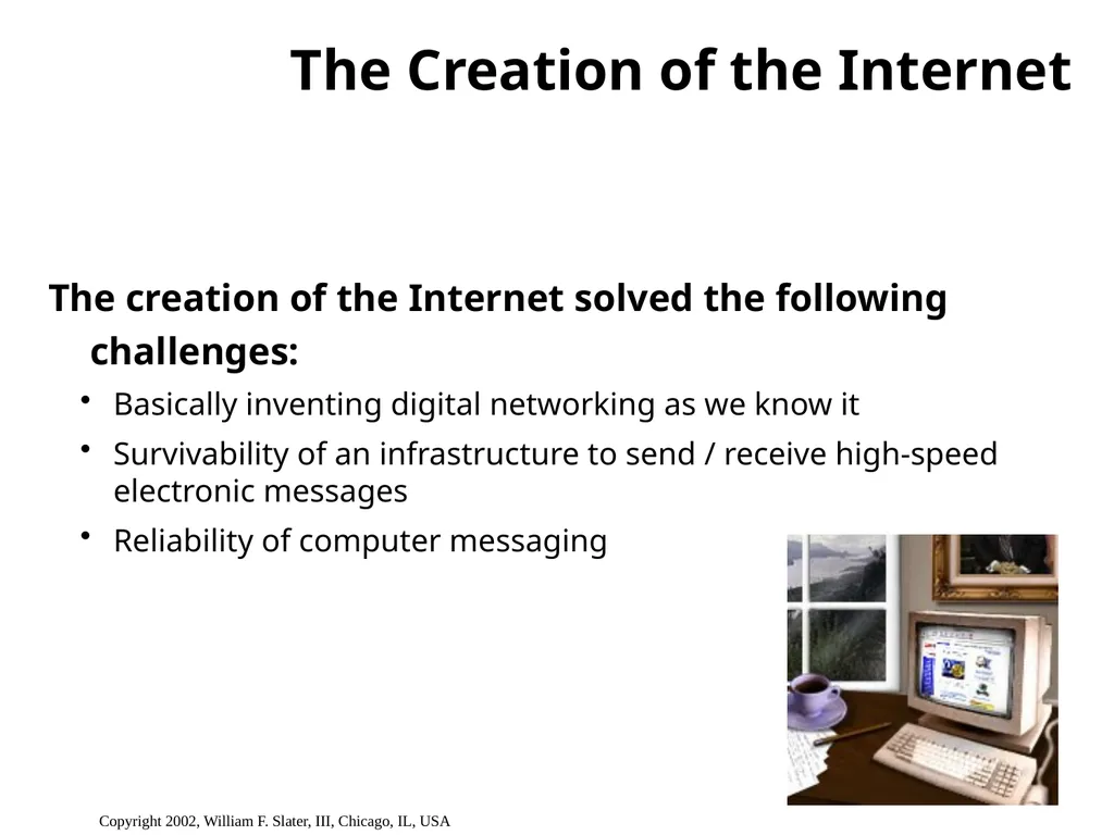 Agenda Introduction Internet History Internet - slide 17 of 50