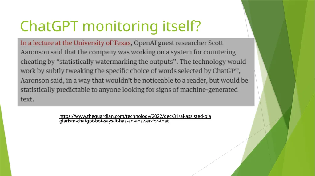 ChatGPT Academic Integrity Implications Jennifer - slide 10 of 13