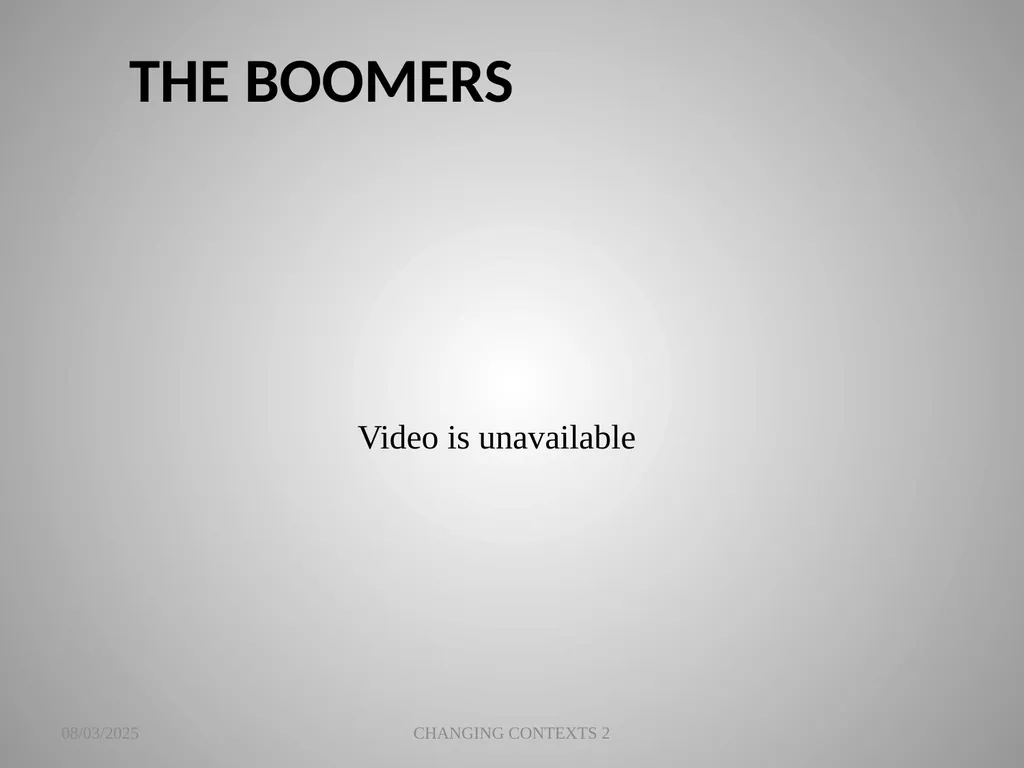 THE CHANGING CONTEXTS OF PREACHING AND WORSHIP 2 - slide 6 of 25
