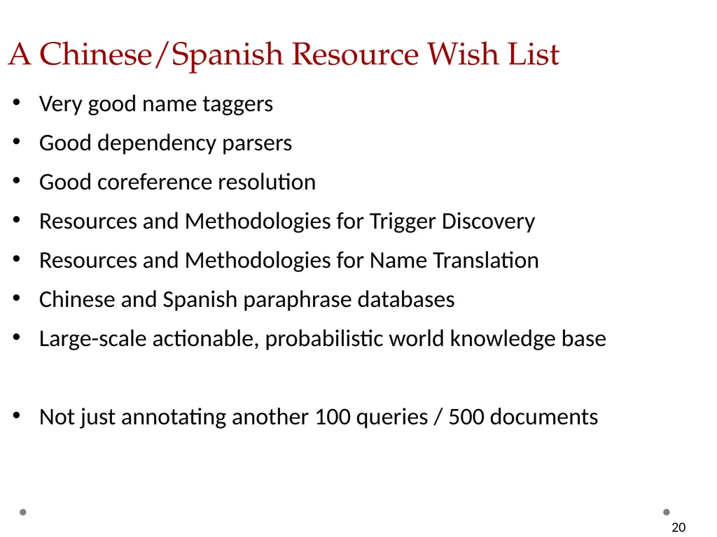 KBP2016 Tri-lingual Entity Discovery and Linking - slide 20 of 20