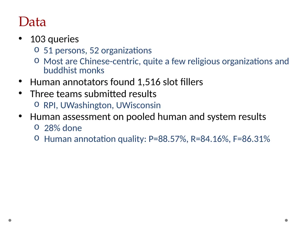 KBP2016 Tri-lingual Entity Discovery and Linking - slide 14 of 20