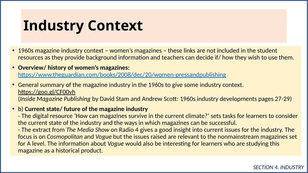 EDUQAS A Level Media Component 2 Section B Codes - slide 19 of 25