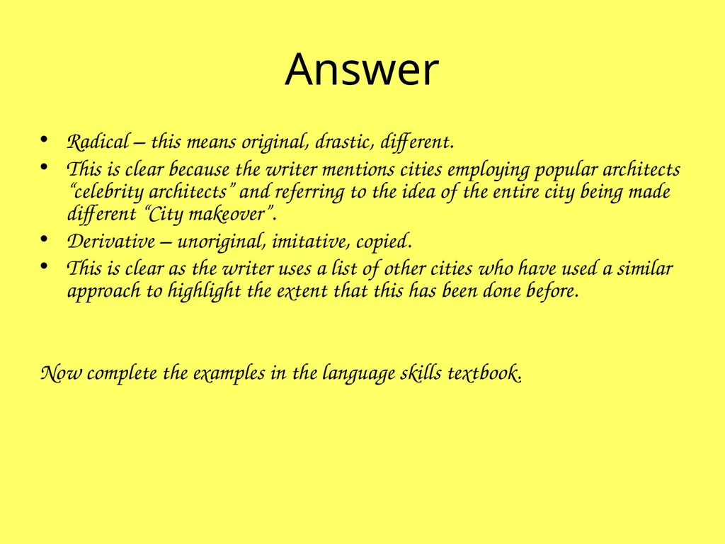 Higher RUAE Reading for Understanding, Analysis - slide 16 of 125