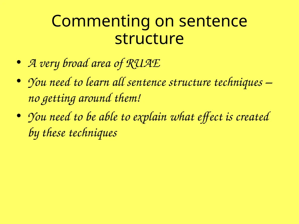 Higher RUAE Reading for Understanding, Analysis - slide 58 of 125