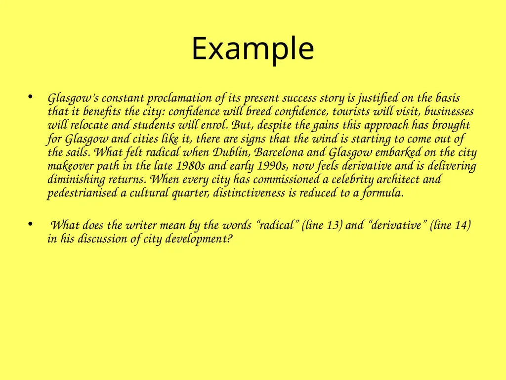 Higher RUAE Reading for Understanding, Analysis - slide 15 of 125