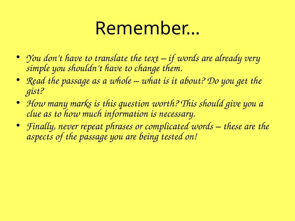 Higher RUAE Reading for Understanding, Analysis - slide 11 of 125