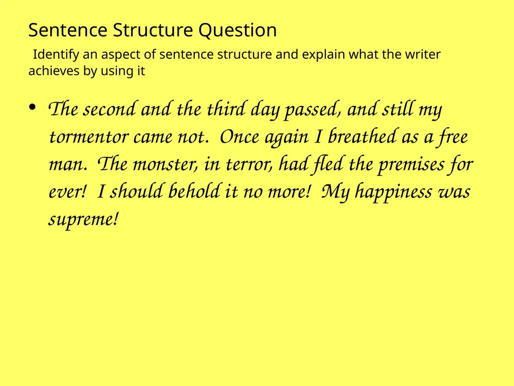Higher RUAE Reading for Understanding, Analysis - slide 82 of 125