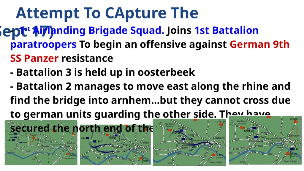 Operation Market Garden “A Bridge too far” Jenna - slide 16 of 30