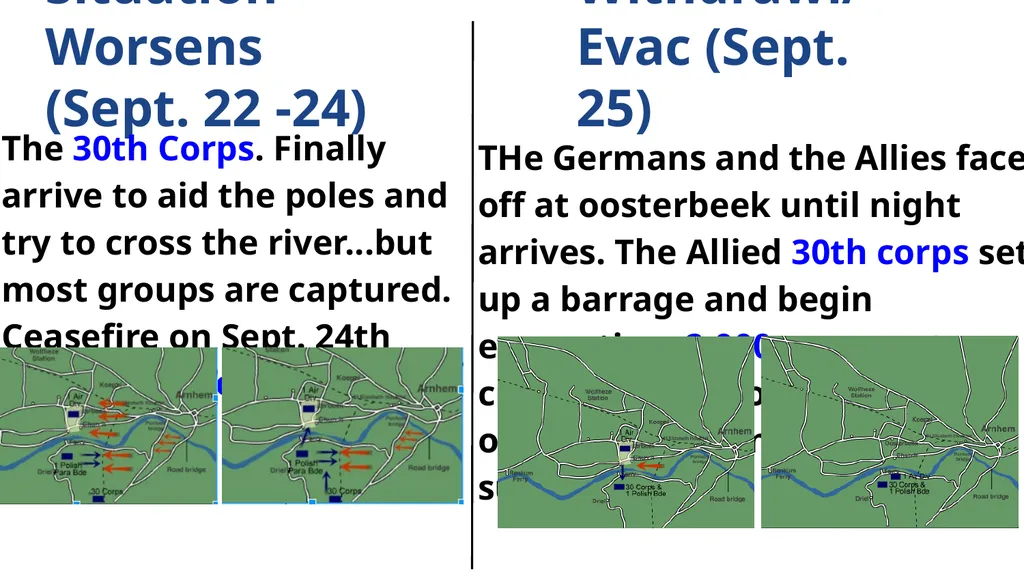 Operation Market Garden “A Bridge too far” Jenna - slide 20 of 30