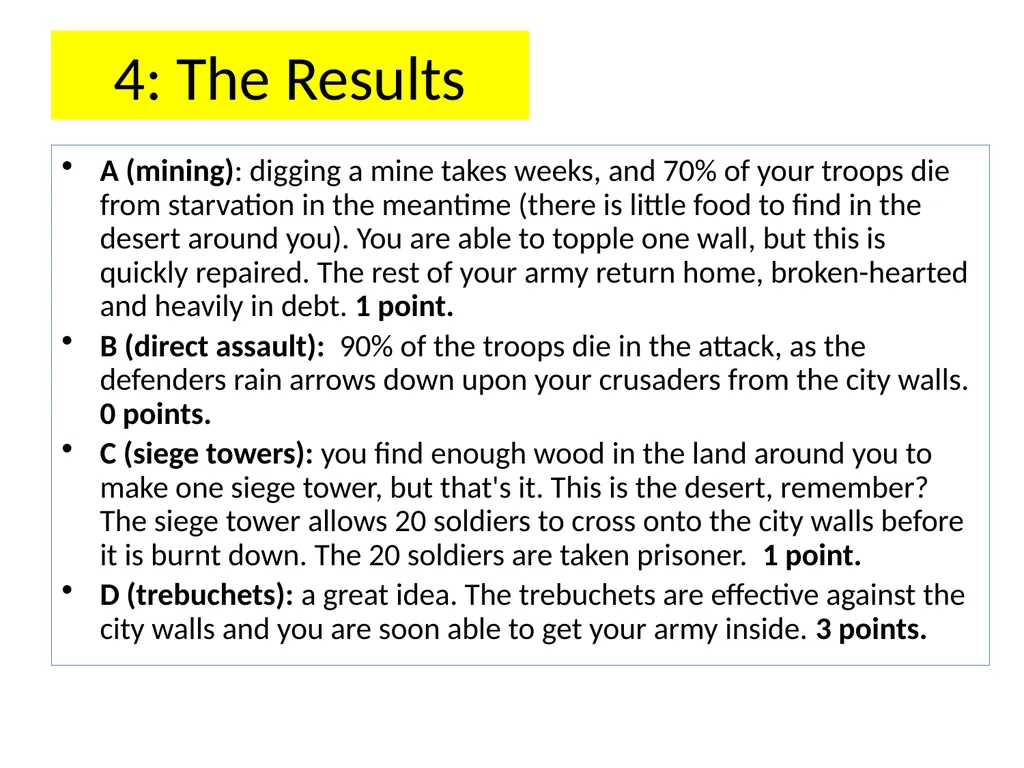The First Crusade: a very simple introduction 6 2 - slide 18 of 25
