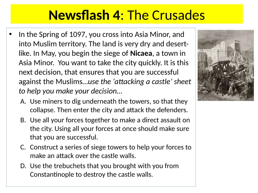 The First Crusade: a very simple introduction 6 2 - slide 15 of 25