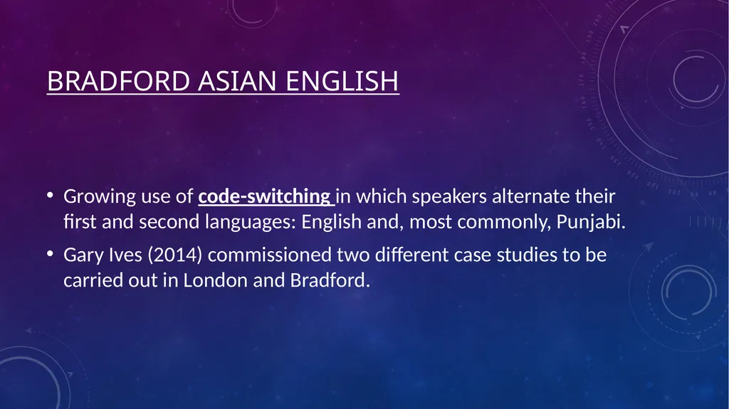 Language and Society: Accent and dialect Lesley - slide 57 of 63