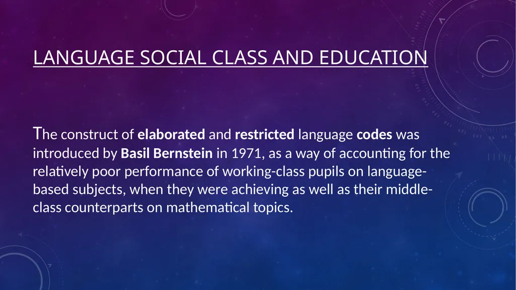 Language and Society: Accent and dialect Lesley - slide 30 of 63