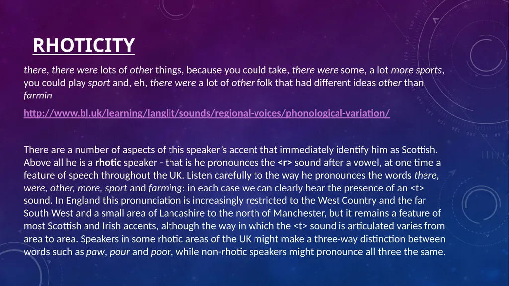 Language and Society: Accent and dialect Lesley - slide 17 of 63