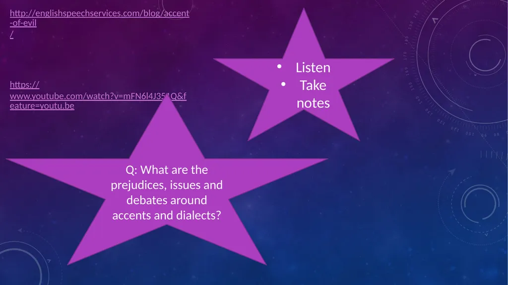 Language and Society: Accent and dialect Lesley - slide 28 of 63