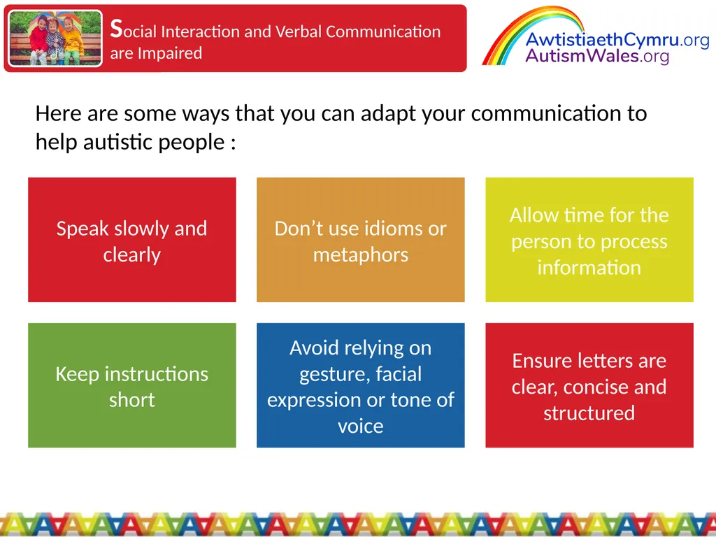 An Introduction to Autism for Housing Providers - slide 8 of 31