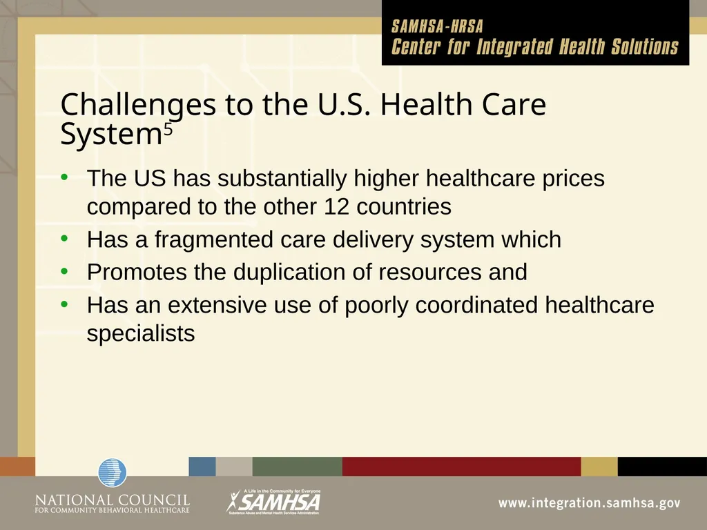 The Evolution of the Healthcare System Module 3 - slide 8 of 42