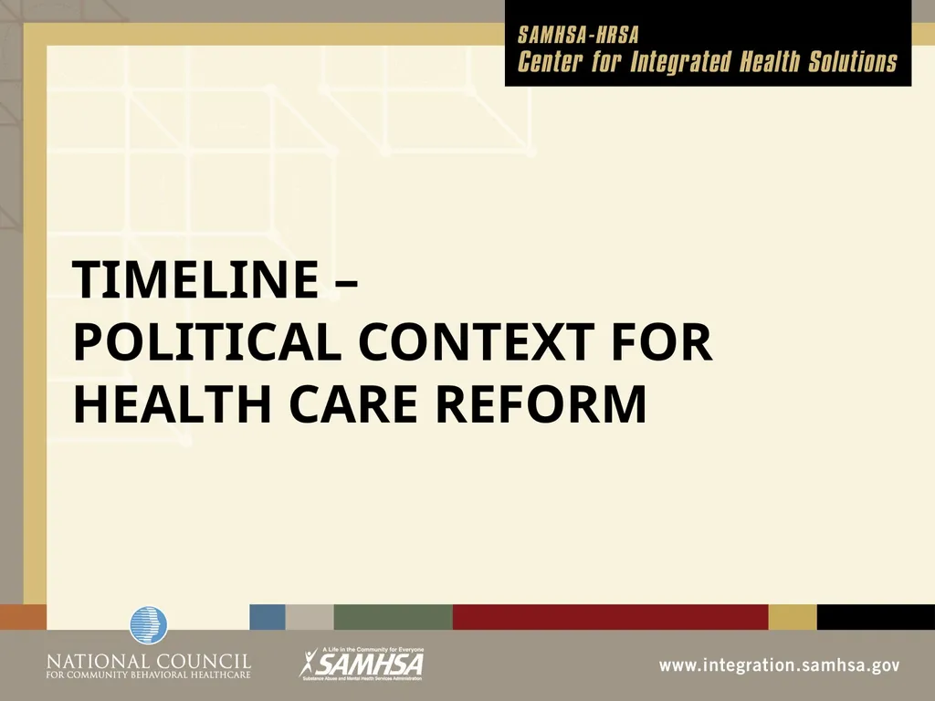 The Evolution of the Healthcare System Module 3 - slide 10 of 42