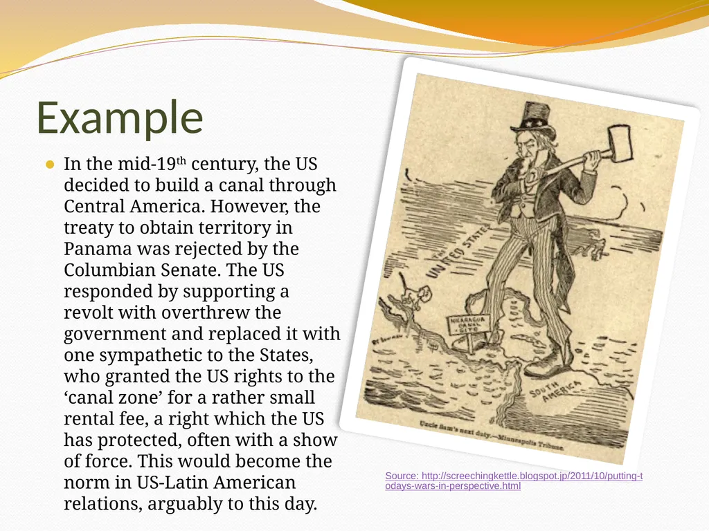 US-Latin America Relations By STUDENT NAME - slide 6 of 11