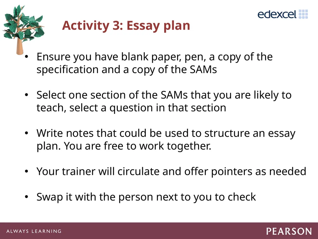 Getting Ready to Teach 15GBAR03 Agenda Suggested - slide 47 of 59