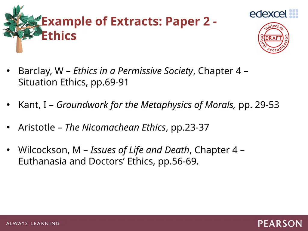 Getting Ready to Teach 15GBAR03 Agenda Suggested - slide 34 of 59