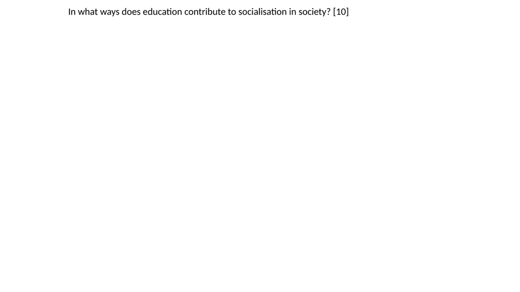 A level Sociology Component 3 Section B 10 mark - slide 21 of 54