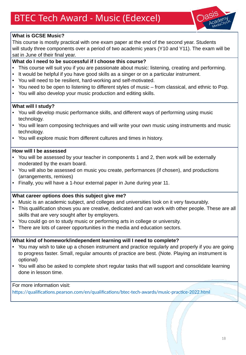 Options Booklet 2023-2024 1 2 A curriculum - slide 18 of 22