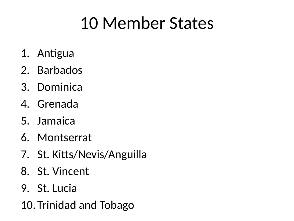 REGIONAL INTEGRATION REGION: an area of a country - slide 74 of 137