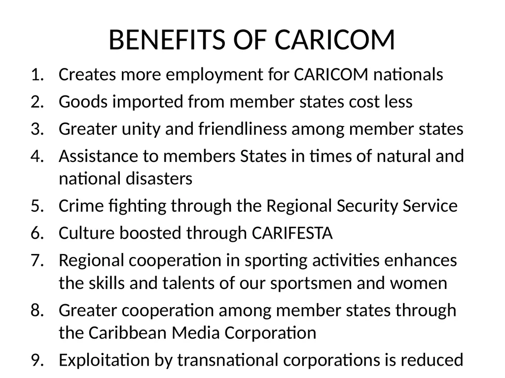 REGIONAL INTEGRATION REGION: an area of a country - slide 111 of 137
