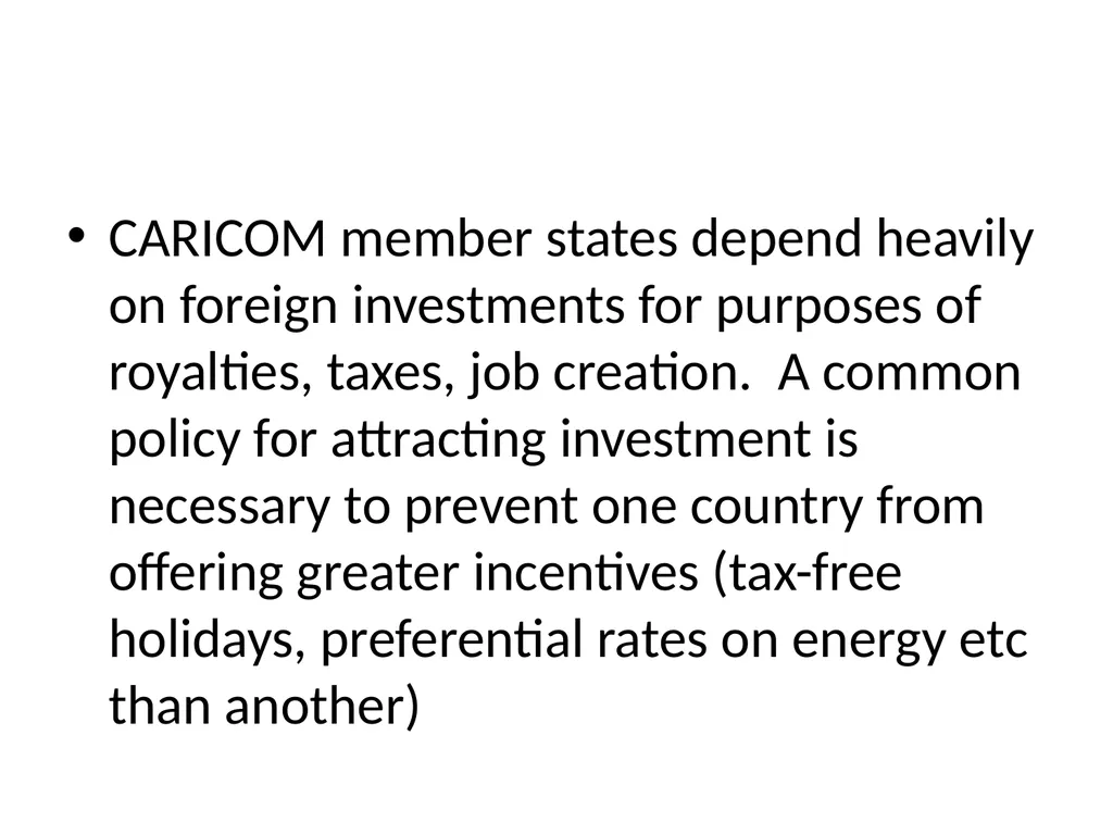 REGIONAL INTEGRATION REGION: an area of a country - slide 101 of 137