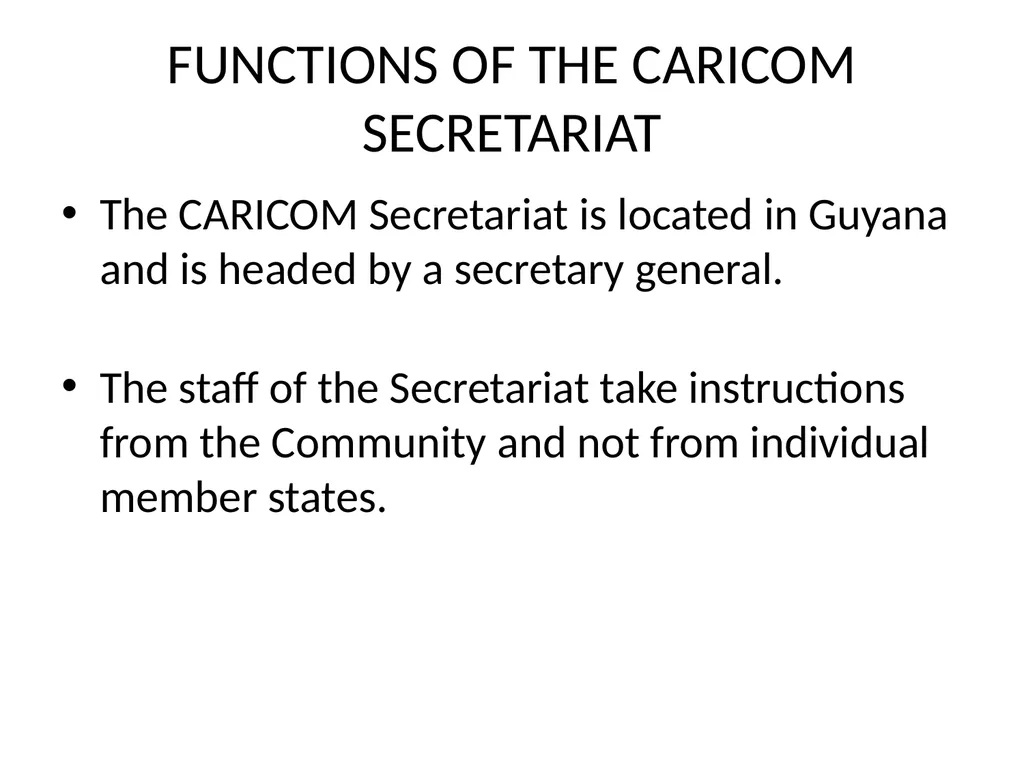 REGIONAL INTEGRATION REGION: an area of a country - slide 119 of 137