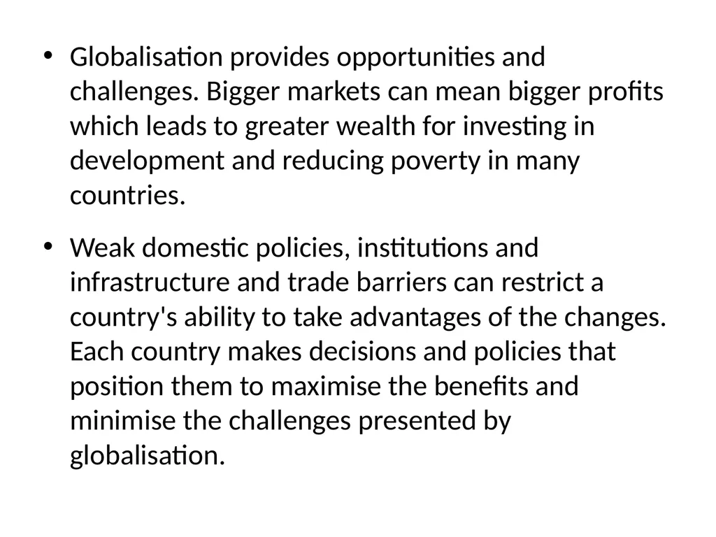 REGIONAL INTEGRATION REGION: an area of a country - slide 28 of 137
