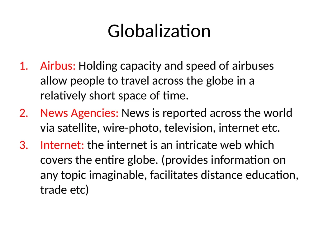 REGIONAL INTEGRATION REGION: an area of a country - slide 29 of 137