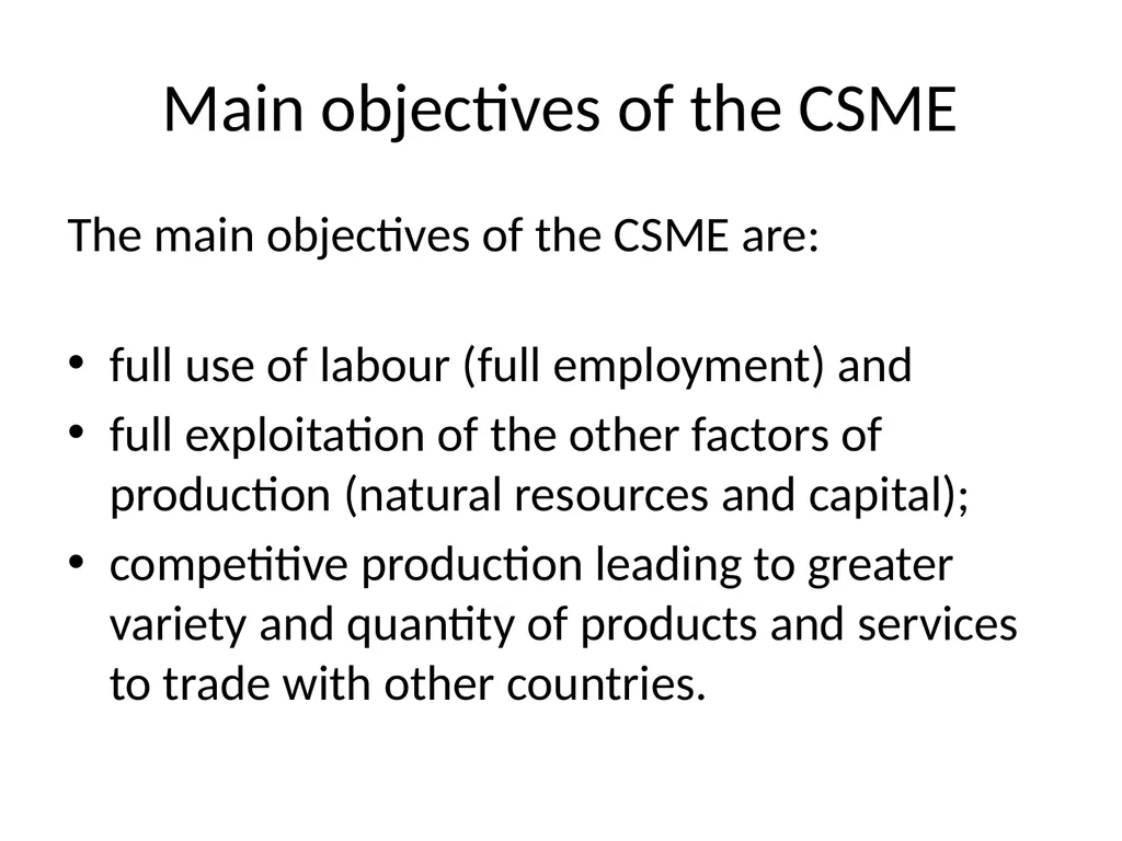 REGIONAL INTEGRATION REGION: an area of a country - slide 114 of 137
