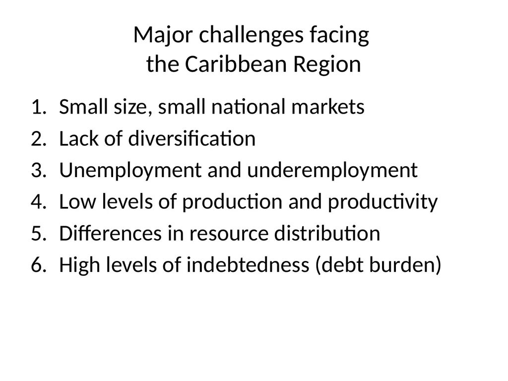 REGIONAL INTEGRATION REGION: an area of a country - slide 69 of 137