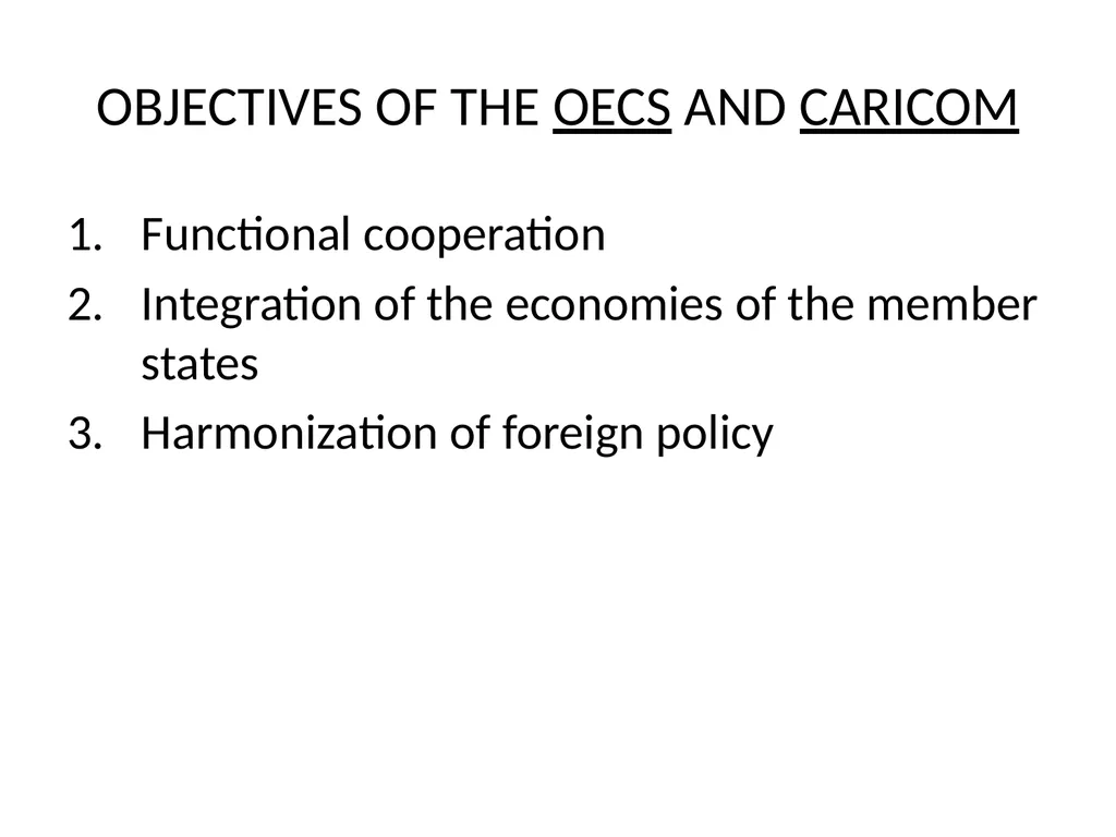 REGIONAL INTEGRATION REGION: an area of a country - slide 123 of 137