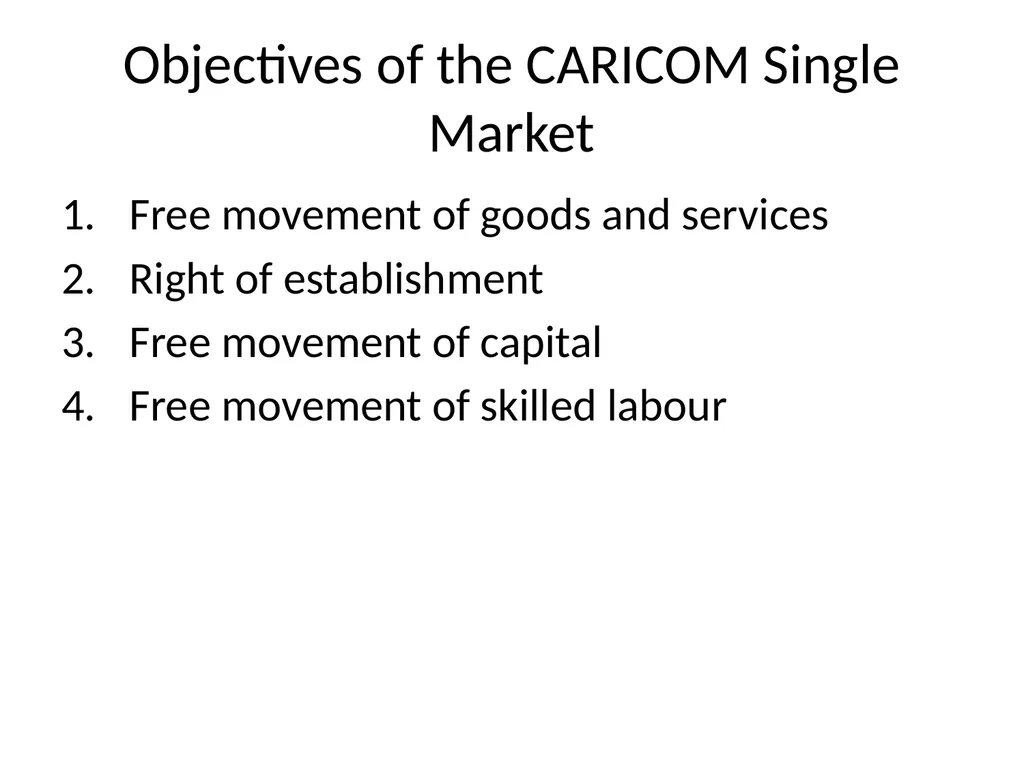 REGIONAL INTEGRATION REGION: an area of a country - slide 124 of 137
